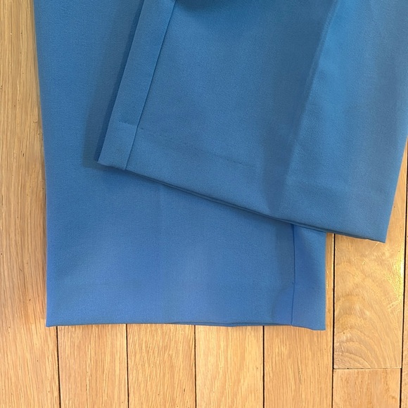 Anne Klein Light blue Trousers w/ golden accents Brand new w/ tag Size 2 - Picture 9 of 12